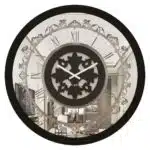 Enhance your living space with this stunning Large Black Wall Clock, a modern and unique addition to any room. This oversized clock features a sleek square design with Roman numerals, giving it a touch of vintage and retro charm. Perfect for the kitchen or living room, this silent clock will keep you on track without disrupting the peace and quiet. Elevate your home decor with this stylish and antique-inspired piece that seamlessly blends function and style. Make a statement with this must-have Large Wall Clock today!