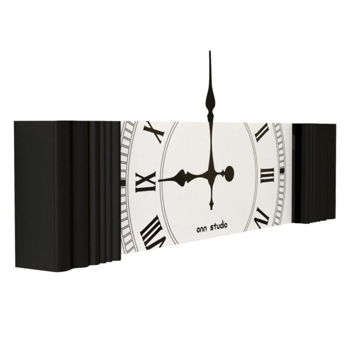 Add a touch of modern sophistication to your space with our exquisite Rectangular Wall Clock. This large wall clock doubles as a stylish piece of decor, featuring a unique design with elegant Roman numerals. Whether placed in your kitchen or living room, this black and gold wall clock will add a luxurious accent to your home. The silent mechanism ensures a peaceful atmosphere, making it perfect for any room where you want to relax and unwind. Elevate your decor with this designer piece that seamlessly combines form and function.