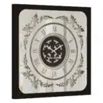 Add a touch of modern elegance to your home with our Large Black Wall Clock. This unique wall clock is perfect for both the kitchen and living room, adding a stylish statement piece to your decor. Its oversized design and retro square shape make it a standout piece, while the silent vintage-inspired operation ensures it won't disrupt your space. Featuring classic Roman numerals, this antique wall clock combines timeless charm with contemporary flair. Upgrade your space with this stunning piece that is both functional and fashionable. Perfect for those seeking a large, striking clock to elevate their interior design.