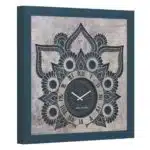 Add a pop of color and functionality to your space with this striking Teal Colour Wall Clock. This Large Wall Clock is perfect for your kitchen or living room, adding a touch of modern and unique style. The oversized square design makes it a standout piece that will surely catch everyone's eye. Whether you're looking for a silent clock for relaxing evenings or a Vintage Wall Clock for an antique vibe, this Large Black Wall Clock with Roman numerals is the perfect choice. Elevate your decor with this Retro Wall Clock that blends contemporary and classic elements seamlessly. Don't miss out on this statement piece that will enhance any room in your home!