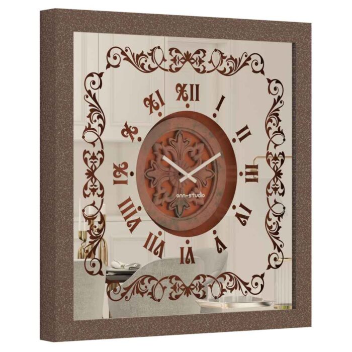 Add a touch of elegance and sophistication to your space with this stunning Copper Color Wall Clock. This Large Wall Clock is not only a functional piece for keeping track of time in any room, but it also serves as a stylish accent piece. Perfect for the kitchen, living room, or any modern space, this Unique Wall Clock features Roman Numerals and a retro design that adds a vintage charm. The Oversized Square design makes it a standout piece, while its silent mechanism ensures no ticking noise. Elevate your decor with this Modern Antique Wall Clock that blends classic and contemporary style effortlessly. Perfect for those who appreciate quality craftsmanship and timeless design, this Big Wall Clock is a must-have for anyone looking to make a statement in their home.