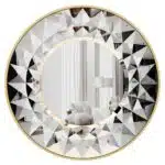 Enhance your space with this stunning Round Large Gold Mirror that exudes an aesthetic charm. This unique mirror is perfect for your bathroom vanity, living room, or entryway, adding a touch of elegance to any room. Elevate your decor with this eye-catching piece that brings both functionality and style to your home. Upgrade your space with this unique and versatile bathroom vanity mirror today!