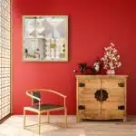 Add a touch of modern elegance to your home decor with this stunning square asymmetrical mirror. Handmade with an aesthetic design, this boho style wall mirror features a unique combination of gold and black, adding a chic and luxurious look to any space. Perfect for a bathroom vanity or as a statement piece in the living room, this piece of wall art doubles as a practical and stylish addition to your home. Whether you're looking for a housewarming gift or simply want to elevate your room decor, this elegant mirror is sure to impress with its one-of-a-kind design.