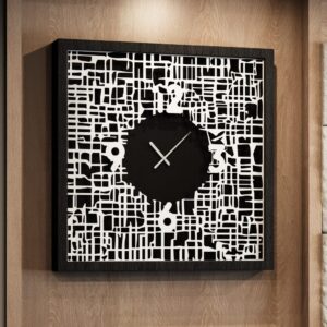 Add a touch of sophistication to your living room or kitchen decor with this Unique Large Wooden Wall Clock. This elegant timepiece is the perfect housewarming gift idea that will elevate any space with its modern design. Available in Black, Gray, Gold, Beige, and Silver, this oversized square wall clock is not only stylish but also functional. Its silent movement ensures a peaceful environment while keeping you on time. Whether you're looking for a statement piece for your living room or a chic addition to your kitchen, this Large Black Wall Clock is sure to make a bold statement in any room. Shop now and add a touch of elegance to your home decor!