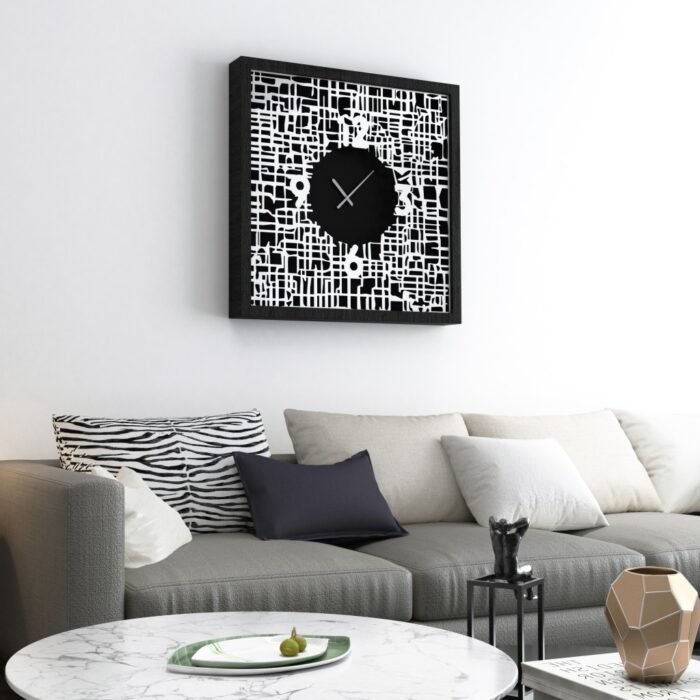 Add a touch of sophistication to your home decor with our Unique Large Wooden Wall Clock. This stunning timepiece is the perfect addition to your living room or kitchen, adding a modern and stylish flair to any space. It is ideal for those who appreciate oversized wall clocks that make a statement. This elegant clock is available in classic black, sleek gray, luxurious gold, warm beige, and chic silver, ensuring there is a perfect match for every home. A Housewarming Gift Idea that is both practical and beautiful, this Large Black Square Wall Clock is sure to impress. Upgrade your living room or kitchen decor with this New Elegant Large Timepiece and enjoy the timeless charm it brings to your home. Choose a Large Wall Clock that not only keeps perfect time but also enhances the aesthetic appeal of your living space. Upgrade to our Silent Wall Clock for a peaceful environment while still enjoying the sleek design of a Modern Clock. Elevate your interior with this Large Clock and make a statement with your decor. Shop our collection of Kitchen Clocks and Living Room Clocks to find the perfect match for your home today!