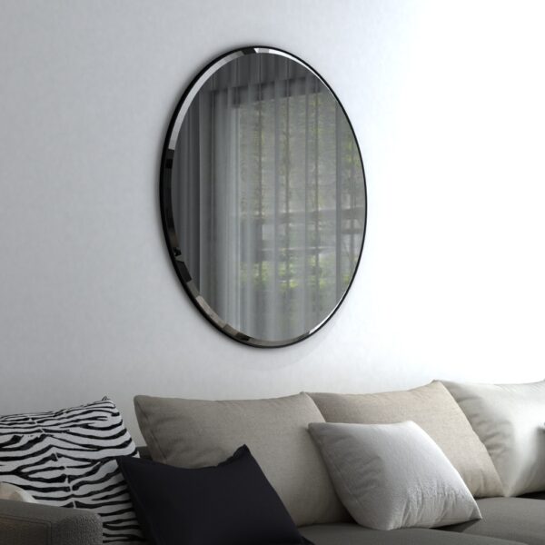 Enhance your home decor with this stunning Bathroom Round Wall Mirror. Perfect for large bathroom vanities or as an elegant entryway mirror, this Gold Wall Mirror will add a touch of sophistication to any space. The bevelled edge design exudes chic style, making it a versatile piece that can also elevate your Living Room Decor. Embrace timeless elegance with this Circle Mirror, ideal for those with a penchant for luxurious and refined aesthetics. Make a statement in your home with this must-have accessory for chic homes.