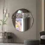 Unique Bathroom Vanity Mirror - Boho Wall Art - Irregular Mirror - Image 2