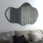 Wavy Mirror, Bathroom Vanity, Unique Asymmetrical Wall Décor