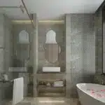 Wavy Mirror, Bathroom Vanity, Unique Asymmetrical Wall Décor - Image 13
