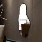 Wavy Mirror, Bathroom Vanity, Unique Asymmetrical Wall Décor - Image 14