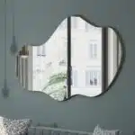 Wavy Mirror, Bathroom Vanity, Unique Asymmetrical Wall Décor - Image 17