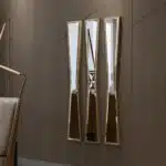 Add a touch of elegance to your home with this stunning Full-length Irregular Gold Mirror. Perfect for your entryway or as a stylish addition to your vanity area, this narrow and long mirror offers a unique and modern twist to your home décor. The irregular shape of this mirror adds an artistic flair, making it a statement piece in any room. Enhance your space with this exquisite and versatile mirror that will effortlessly elevate your interior design.