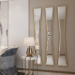 Add a touch of elegance to your home décor with this stunning Full-length Irregular Gold Mirror. This versatile piece can be used as an Entryway Mirror to make a statement as soon as guests walk through the door, or as a Vanity Mirror for your morning routine. The unique irregular shape adds a modern twist to the classic design, making it perfect for any space. Whether you need a Narrow Mirror for a small area or a Long Mirror to add depth to a room, this gold beauty is sure to impress. Elevate your space with this stylish and functional piece of home décor.