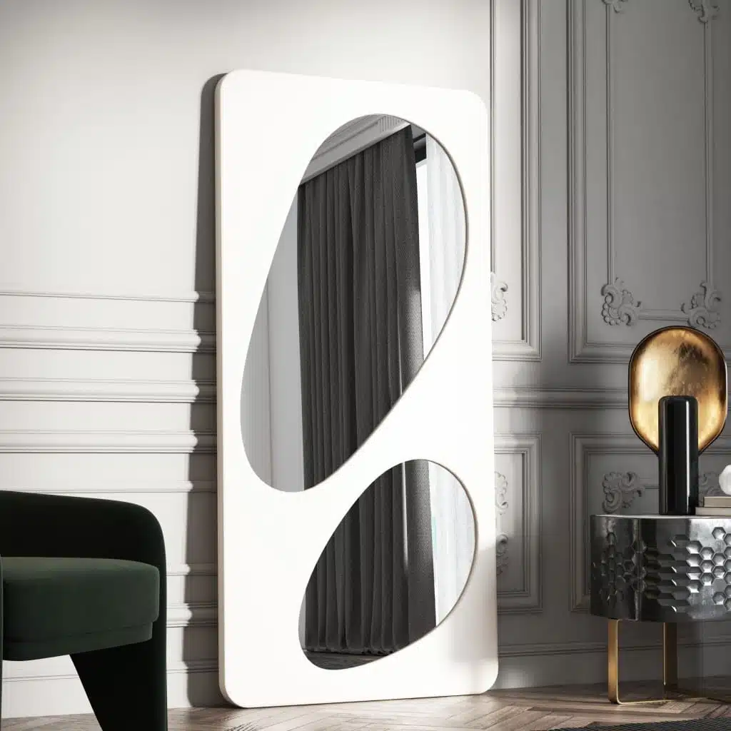 Unique Full Length Floor Leaner Mirror for Stylish Home Decor - Image 5