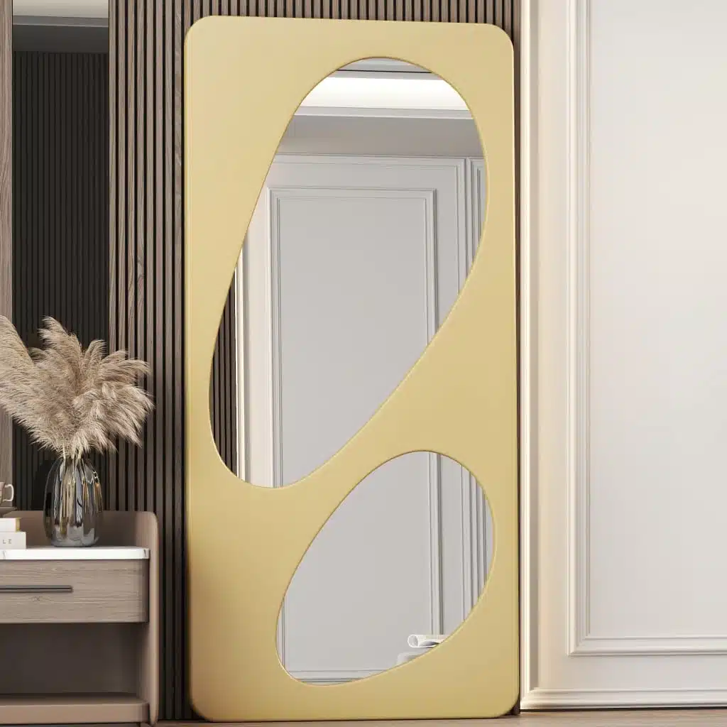 Unique Full Length Floor Leaner Mirror for Stylish Home Decor - Image 3