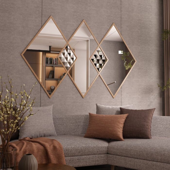 Diamond Vanity Mirror – Unique Bathroom & Diamond Wall Art