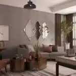 Diamond Vanity Mirror, Unique Design Mirror Bathroom Wall Art - Image 2