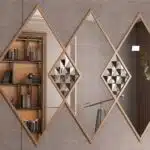 Diamond Vanity Mirror, Unique Design Mirror Bathroom Wall Art - Image 4