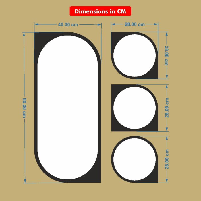 Add a touch of modern sophistication to your living space with our Asymmetrical Bathroom Vanity Mirror. This unique piece features a Round Irregular shape that adds an artistic flair to any room. The Aesthetic Long Gold Mirror frame enhances the elegance of the design, making it the perfect statement piece for your home decor. Whether you place it in your bathroom, living room, or as part of a set in your bedroom, this Unique Curved Mirror is sure to elevate your space with style and charm.