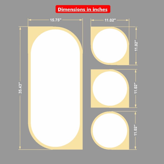 Add a touch of modern sophistication to your living space with our Asymmetrical Bathroom Vanity Mirror. This unique piece features a Round Irregular shape that adds an artistic flair to any room. The Aesthetic Long Gold Mirror frame enhances the elegance of the design, making it the perfect statement piece for your home decor. Whether you place it in your bathroom, living room, or as part of a set in your bedroom, this Unique Curved Mirror is sure to elevate your space with style and charm.