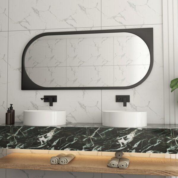 Add a touch of modern sophistication to your living space with our Asymmetrical Bathroom Vanity Mirror. This unique piece features a Round Irregular shape that adds an artistic flair to any room. The Aesthetic Long Gold Mirror frame enhances the elegance of the design, making it the perfect statement piece for your home decor. Whether you place it in your bathroom, living room, or as part of a set in your bedroom, this Unique Curved Mirror is sure to elevate your space with style and charm.
