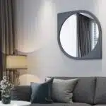 Add a touch of modern sophistication to your living space with our Asymmetrical Bathroom Vanity Mirror. This unique piece features a Round Irregular shape that adds an artistic flair to any room. The Aesthetic Long Gold Mirror frame enhances the elegance of the design, making it the perfect statement piece for your home decor. Whether you place it in your bathroom, living room, or as part of a set in your bedroom, this Unique Curved Mirror is sure to elevate your space with style and charm.