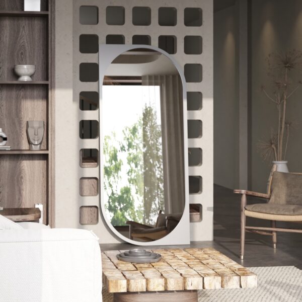 Add a touch of modern sophistication to your living space with our Asymmetrical Bathroom Vanity Mirror. This unique piece features a Round Irregular shape that adds an artistic flair to any room. The Aesthetic Long Gold Mirror frame enhances the elegance of the design, making it the perfect statement piece for your home decor. Whether you place it in your bathroom, living room, or as part of a set in your bedroom, this Unique Curved Mirror is sure to elevate your space with style and charm.