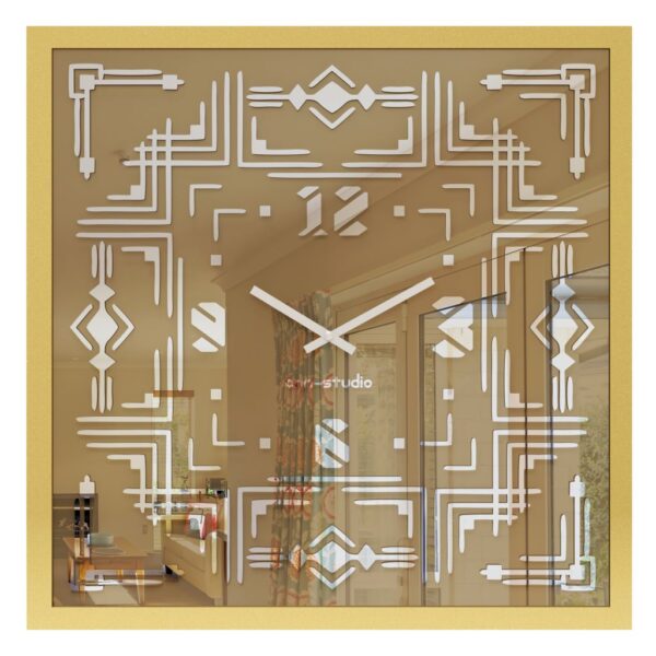 Add a statement-making touch to your living room or kitchen decor with this unique large wooden wall clock. This elegant timepiece is the perfect housewarming gift idea for those who appreciate stylish home decor. With its modern design and oversized silhouette, this large clock is sure to make a statement on any wall. Available in black, gray, gold, beige, and silver, this large wall clock is not only functional but also adds a touch of sophistication to any space. Whether you're looking for a kitchen clock or a living room clock, this silent wall clock is the perfect addition to your home. Upgrade your decor with this stylish and chic square wall clock today!