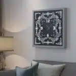 Add a statement-making touch to your living room or kitchen decor with this unique large wooden wall clock. This elegant timepiece is the perfect housewarming gift idea for those who appreciate stylish home decor. With its modern design and oversized silhouette, this large clock is sure to make a statement on any wall. Available in black, gray, gold, beige, and silver, this large wall clock is not only functional but also adds a touch of sophistication to any space. Whether you're looking for a kitchen clock or a living room clock, this silent wall clock is the perfect addition to your home. Upgrade your decor with this stylish and chic square wall clock today!