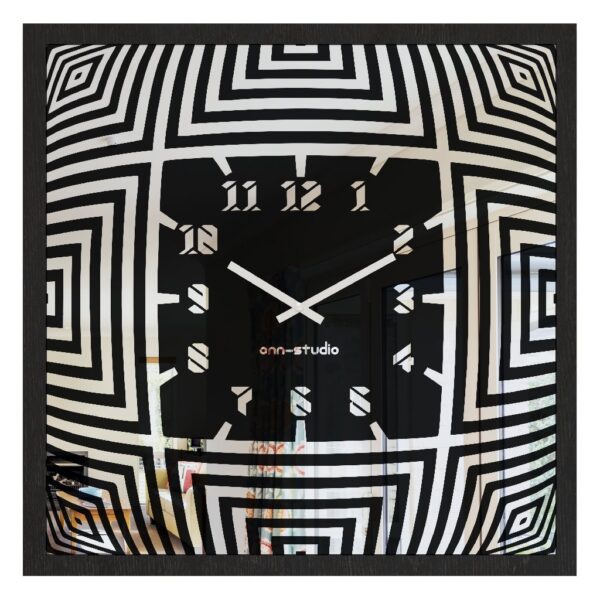 Add a touch of modern sophistication to your living room or kitchen decor with this unique large wall clock featuring a stunning 3D effect look design. This elegant timepiece is not only functional but serves as a stylish statement piece for any home. This oversized clock is available in black, gray, gold, beige, and silver, perfect for complementing any color scheme. Whether for yourself or as a housewarming gift idea, this silent, square wall clock will surely impress. Elevate your space with this chic and contemporary piece that embodies both form and function.