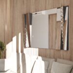 Handmade Rectangular Luxury Wall Mirror for Chic Living Room Decor - Elegant One of a Kind Aesthetic Mirror, Exquisite Vanity Mirror for Royal Living Room Decor - Modern Classic Design, Large & Unique, Stunning Housewarming Gift - Big Wall Mirror with Exquisite Design, Perfect for Elegant Decor