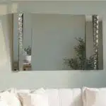 Handmade Rectangular Luxury Wall Mirror for Chic Living Room Decor - Elegant One of a Kind Aesthetic Mirror, Exquisite Vanity Mirror for Royal Living Room Decor - Modern Classic Design, Large & Unique, Stunning Housewarming Gift - Big Wall Mirror with Exquisite Design, Perfect for Elegant Decor