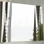 Handmade Rectangular Luxury Wall Mirror for Chic Living Room Decor - Elegant One of a Kind Aesthetic Mirror, Exquisite Vanity Mirror for Royal Living Room Decor - Modern Classic Design, Large & Unique, Stunning Housewarming Gift - Big Wall Mirror with Exquisite Design, Perfect for Elegant Decor