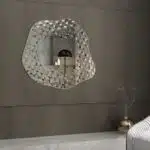 Asymmetrical Irregular Wavey Vanity Wall Mirror, Aesthetic Decor - Image 5