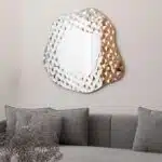 Asymmetrical Irregular Wavey Vanity Wall Mirror, Aesthetic Decor - Image 8