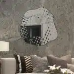 Asymmetrical Irregular Wavey Vanity Wall Mirror, Aesthetic Decor - Image 17