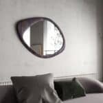 Granite grey wood mirror