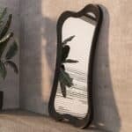 • Custom mirror in Black Matt paint